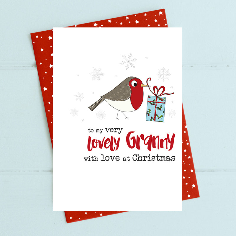 Card: Christmas To My Very Lovely Granny