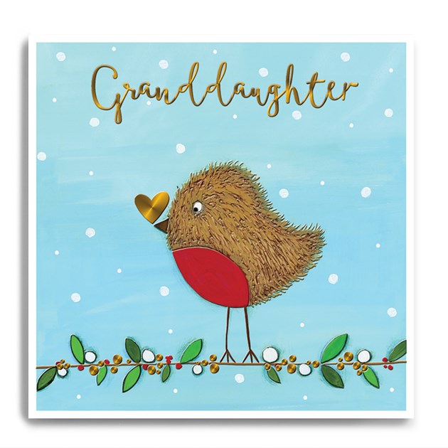 Card: Granddaughter Christmas