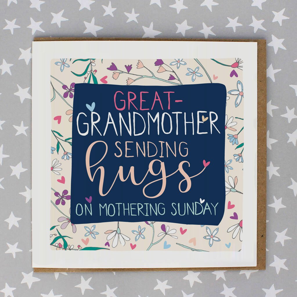 Card - Great-Grandmother Mothering Sunday