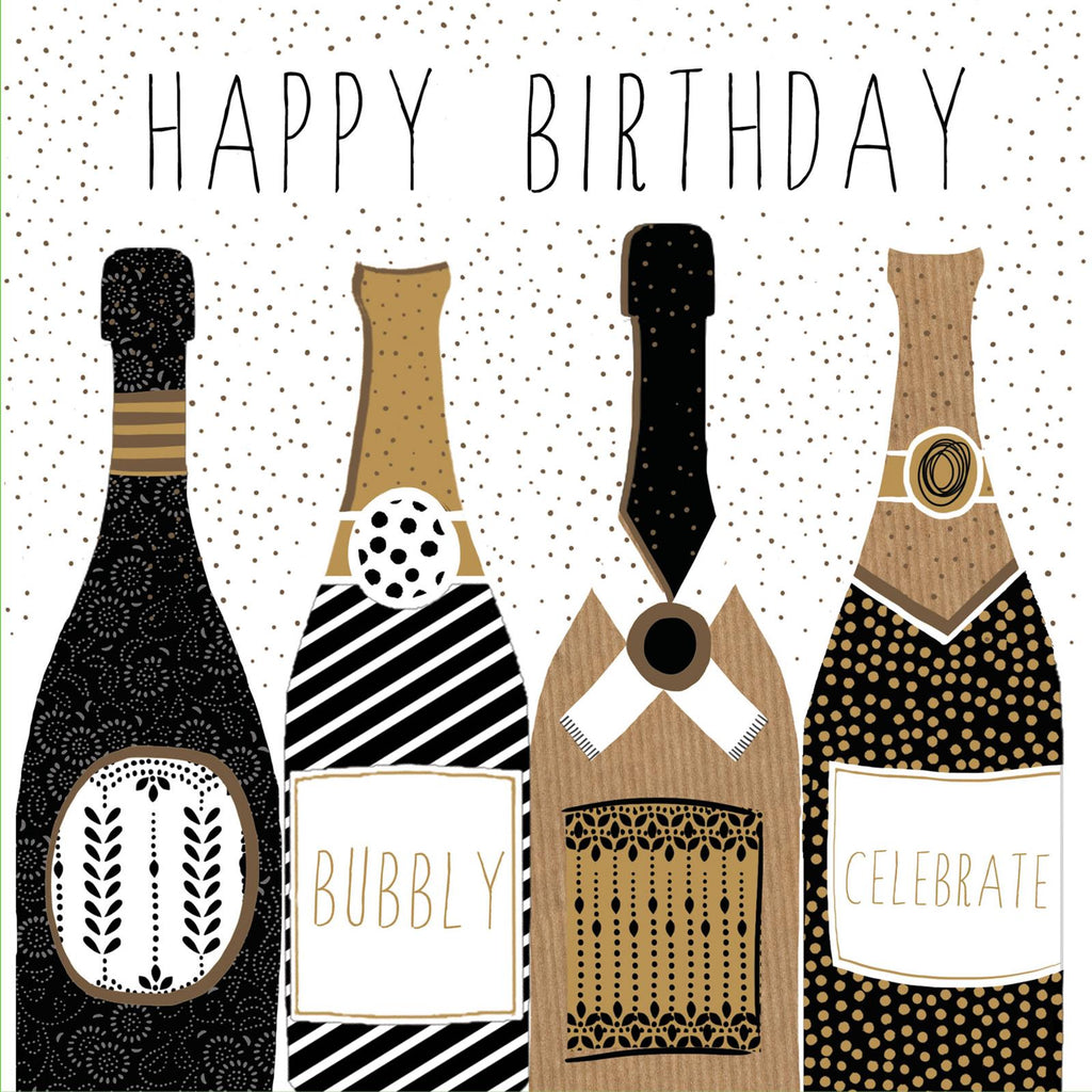 Card: Birthday Bubbly