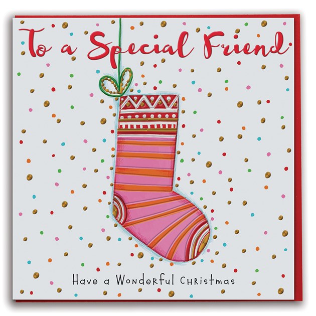 Card:  Christmas To A Special Friend