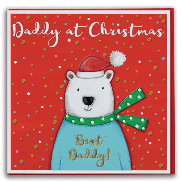 Card:  Christmas Best Daddy