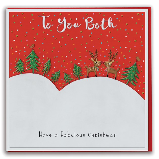 Card:  To You Both At Christmas