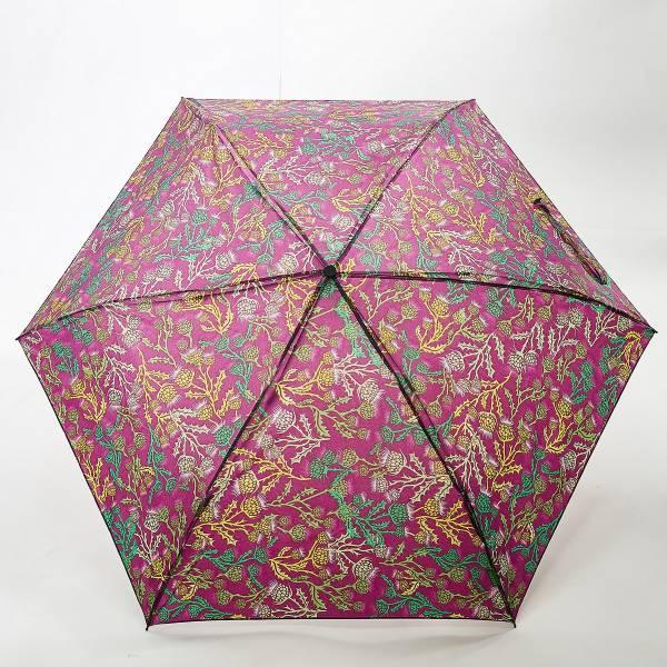 Eco Chic Recycled Mini Umbrella - Purple Thistle - Coorie Doon