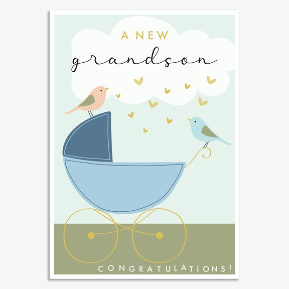 Card: A New Grandson