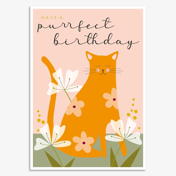 Card: Have a Purrfect Birthday
