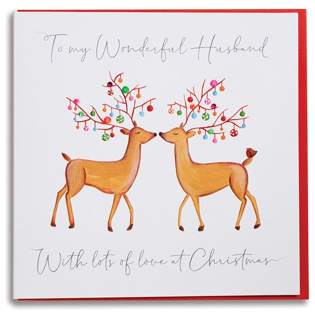 Card: To My Wonderful Husband...Christmas