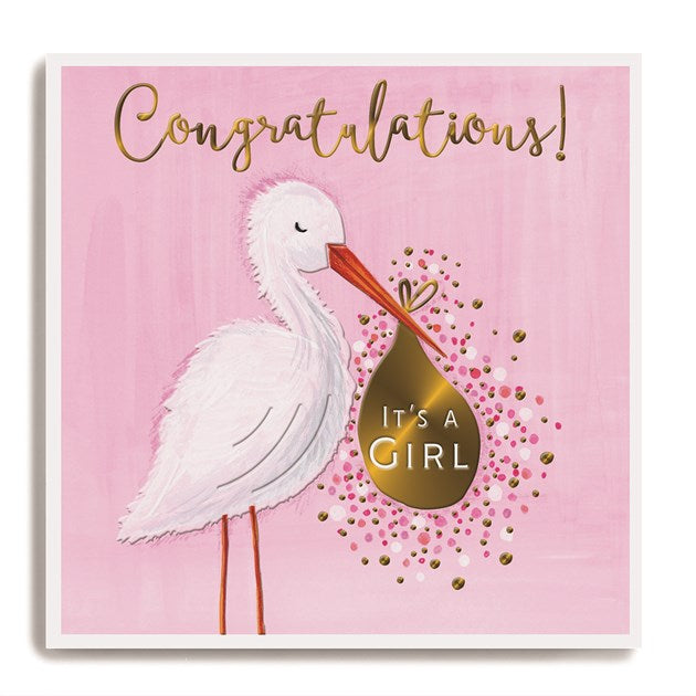Card: Congratulations!  It's A Girl