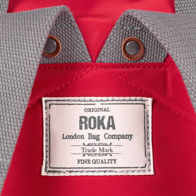 Roka Canfield B Bag Small Sustainable Bag - Mars Red