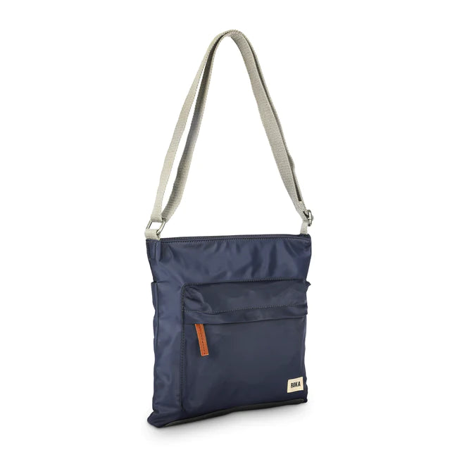 Roka Kennington B Medium Crossbody Bag Sustainable Midnight - Coorie Doon