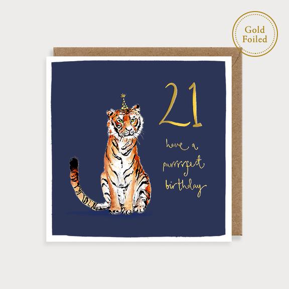 Card: 21 Have a Purrrrfect Birthday