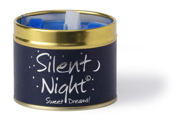 Lily-Flame Silent Night Candle Tin - Coorie Doon