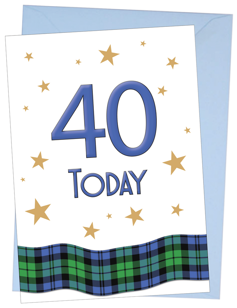 Card: Blue 40 Today