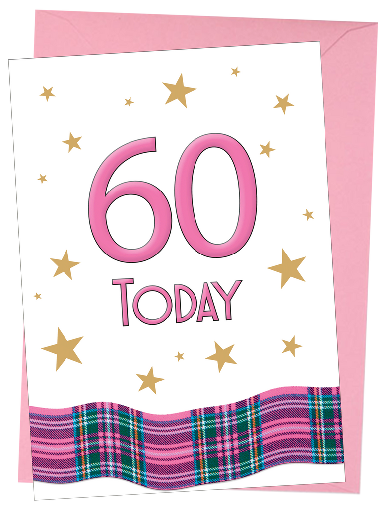 Card: Pink 60 Today