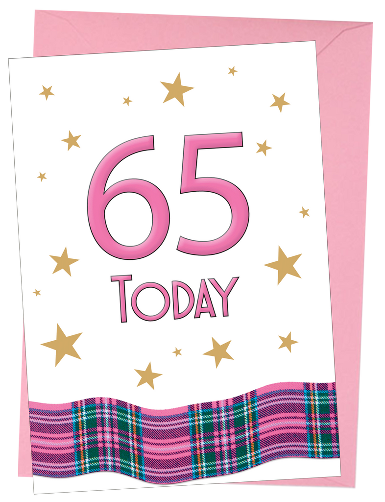 Card: Pink 65 Today