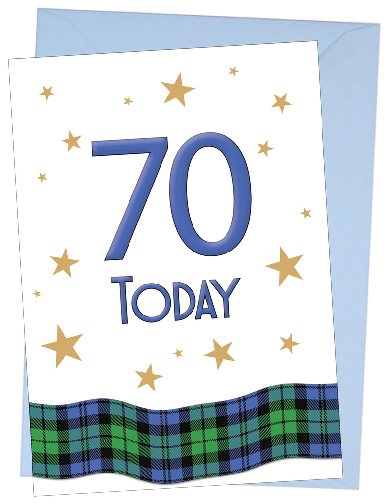 Card: Blue 70 Today