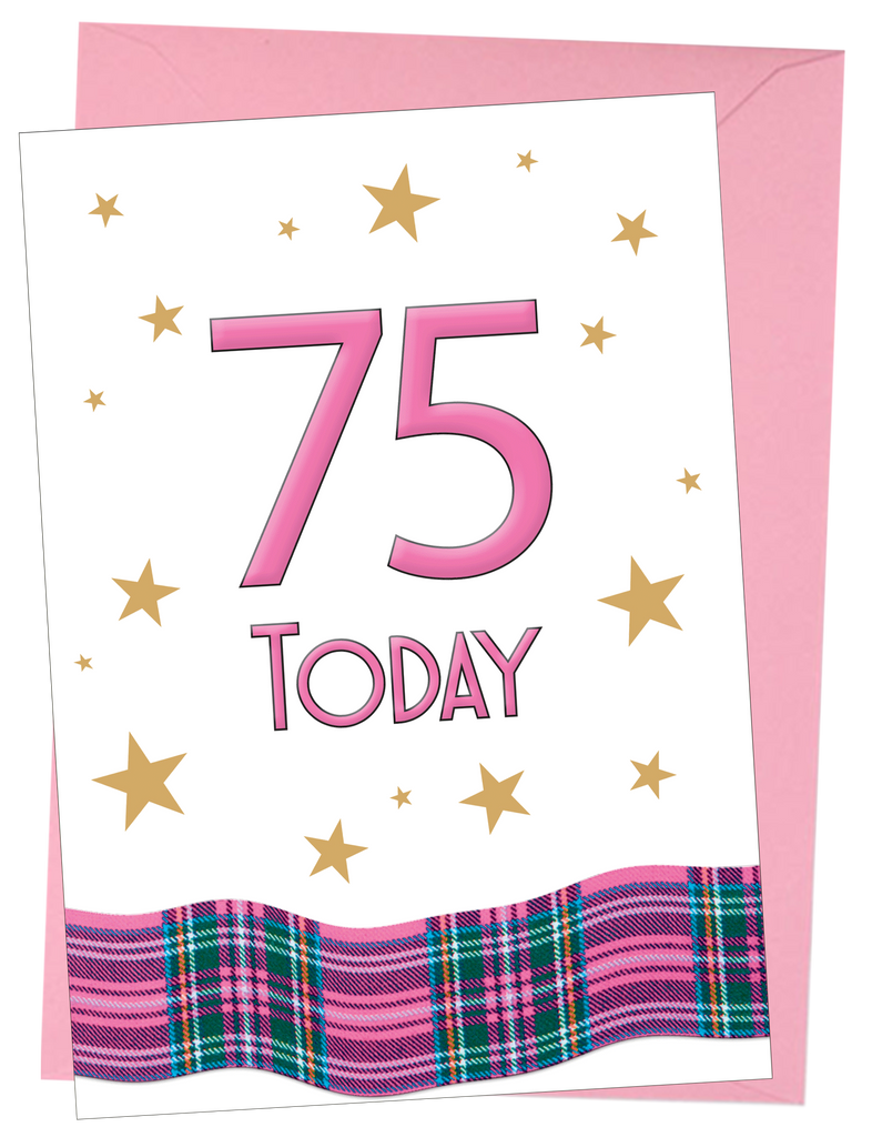 Card: Pink 75 Today