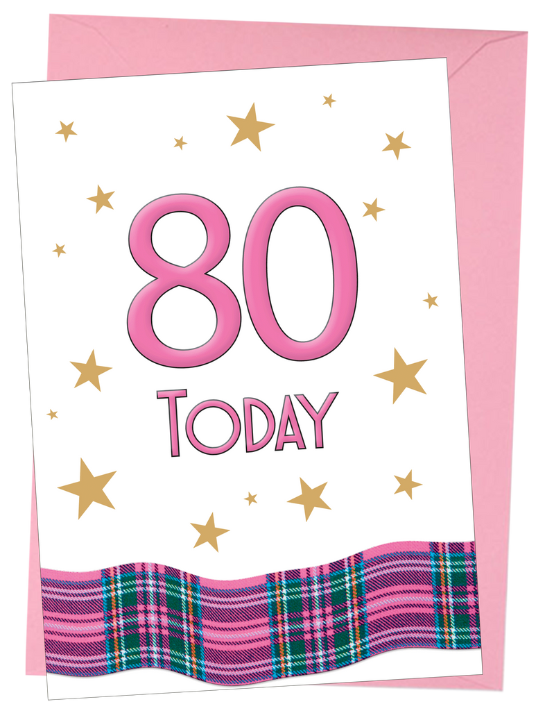 Card: Pink 80 Today
