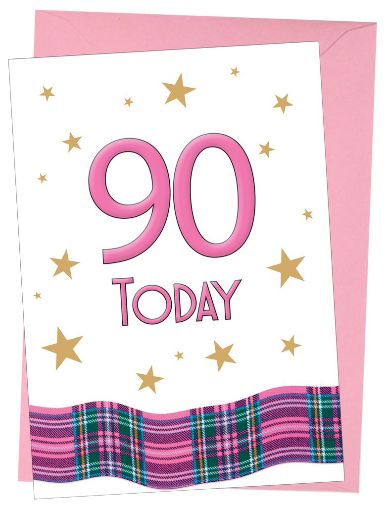Card: Pink 90 Today