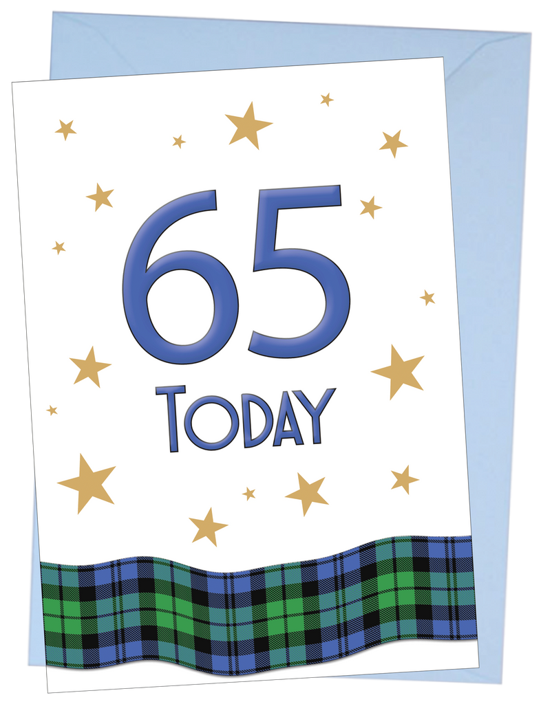 Card: Blue 65 Today