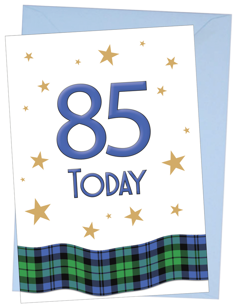 Card: Blue 85 Today