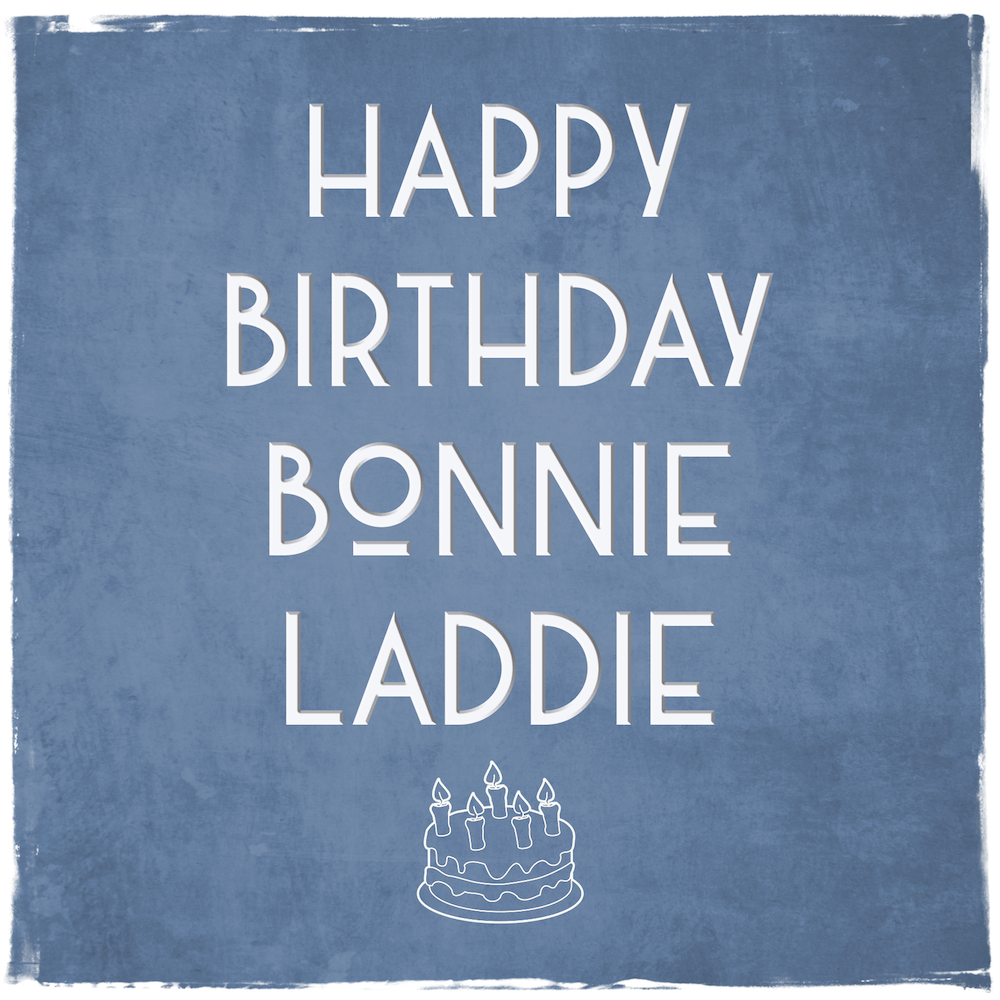 Card: Bonnie Laddie