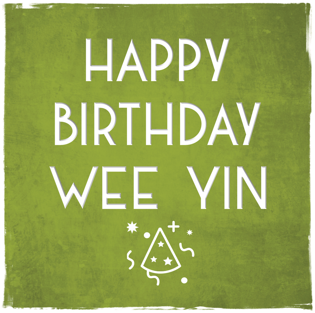Card: Birthday Wee Yin