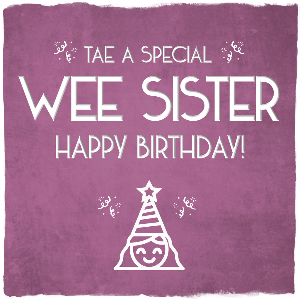 Card: Special Wee Sister