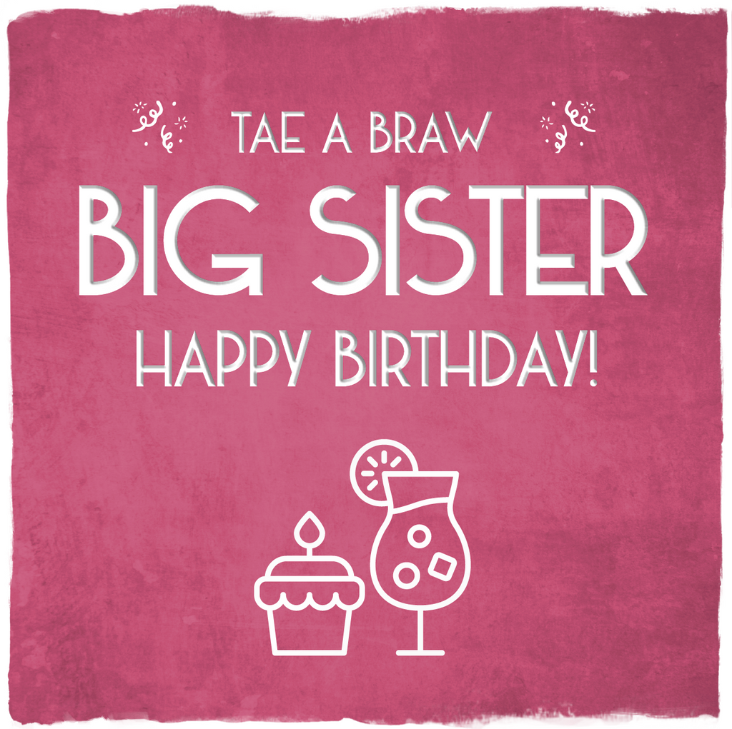 Card: Big Sister Birthday