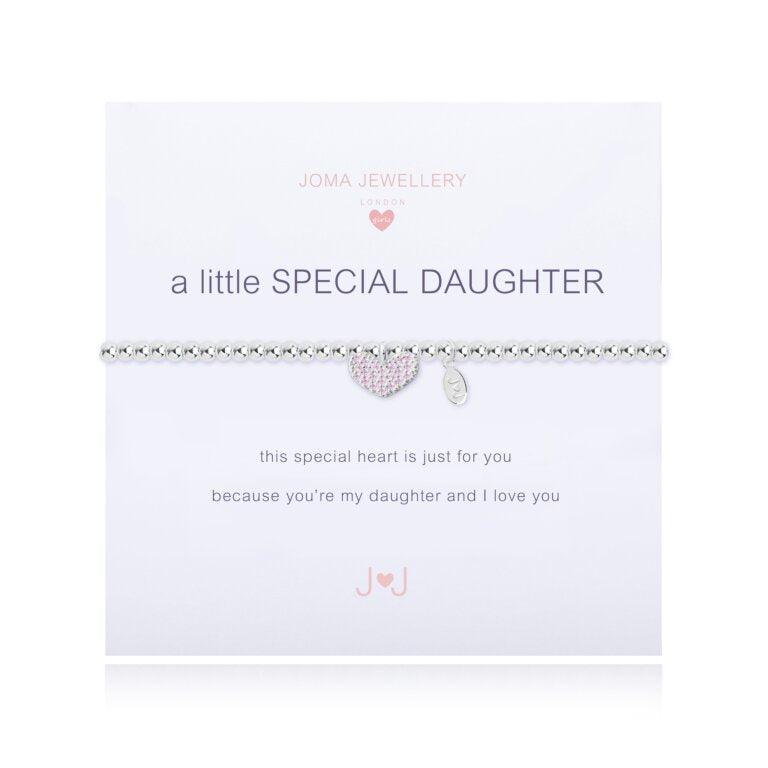Joma Jewellery Children's A Little Special Daughter Bracelet - Coorie Doon