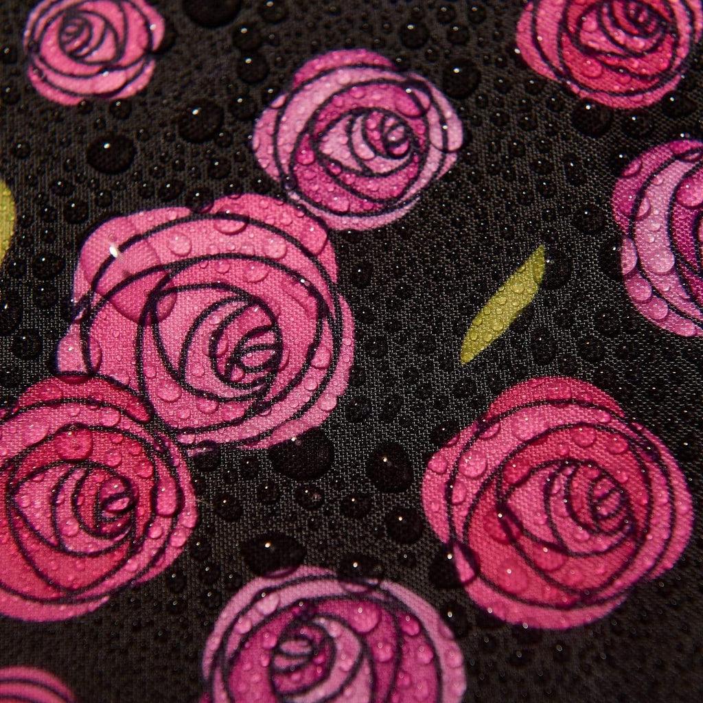 Eco Chic Recycled Shopping Bag - Black Mackintosh Rose - Coorie Doon