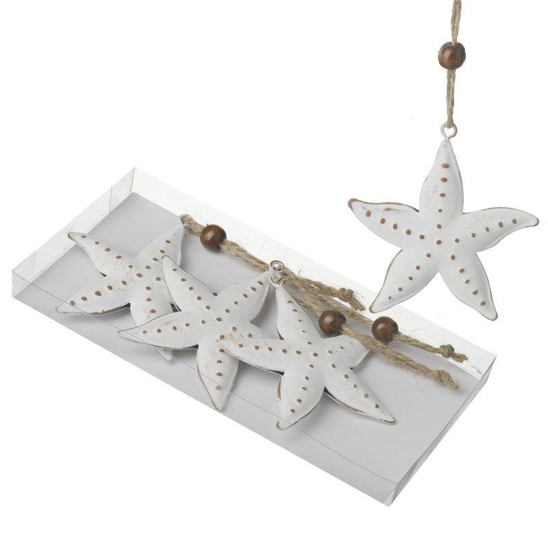 Hanging Starfish Decorations (Set of 4) - Coorie Doon