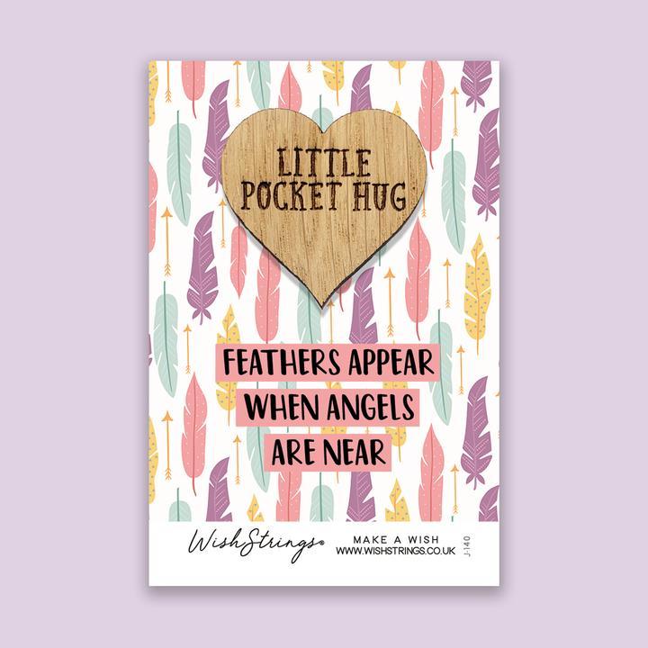 Little Pocket Hug - Feathers Appear - Coorie Doon