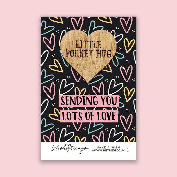Little Pocket Hug -  Sending You Lots of Love - Coorie Doon