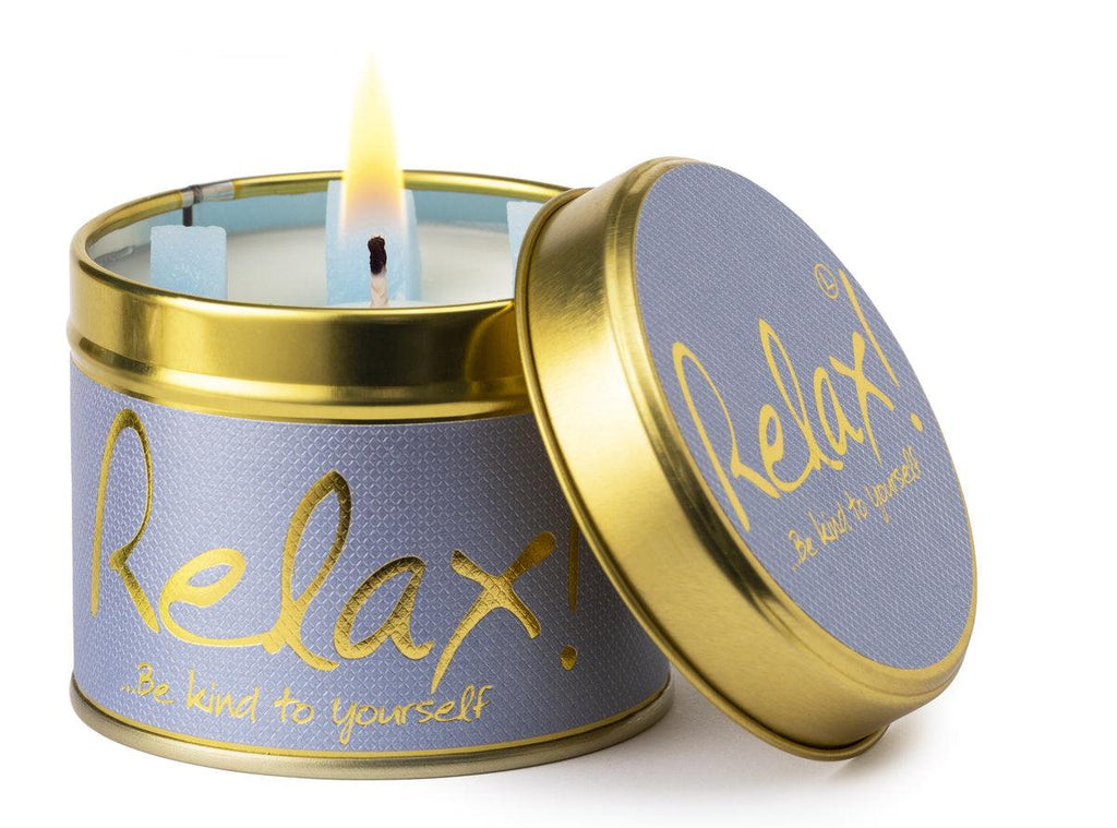 Lily-Flame Relax Candle Tin - Coorie Doon