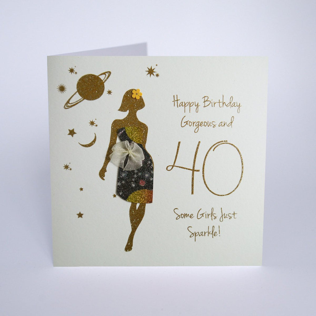 Card: Gorgeous and 40