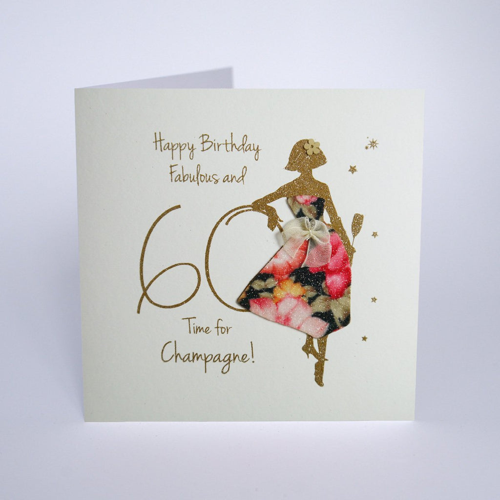 Card: Happy Birthday Fabulous At 60