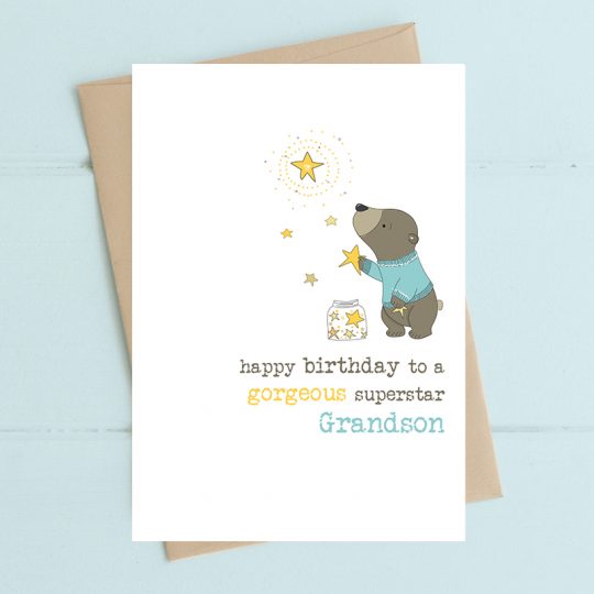 Card:  Grandson Birthday